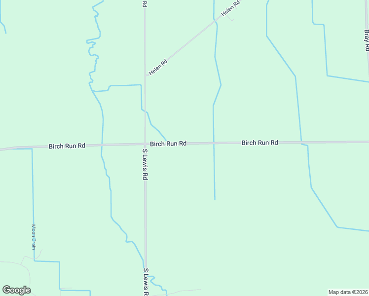 map of restaurants, bars, coffee shops, grocery stores, and more near 9373 Birch Run Road in Millington