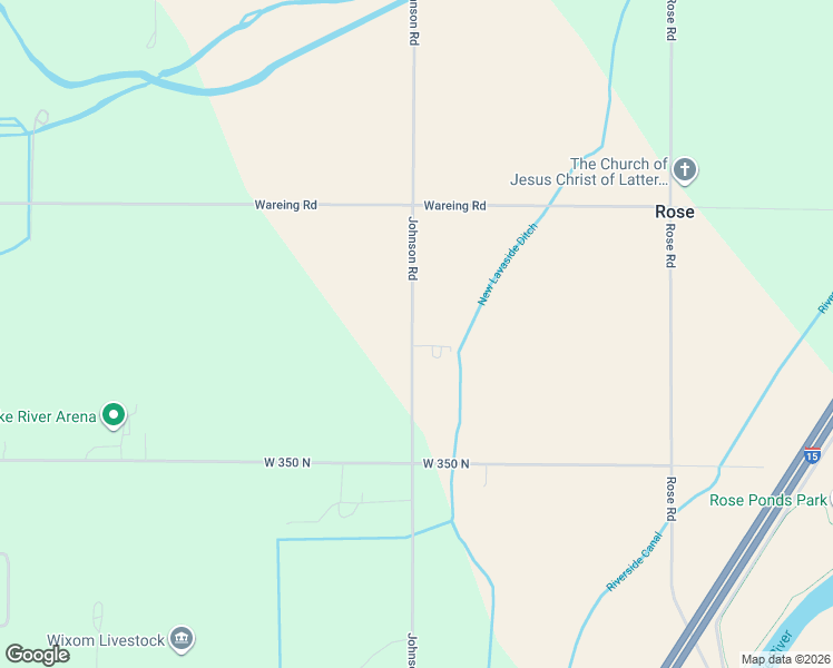 map of restaurants, bars, coffee shops, grocery stores, and more near 374 Johnson Road in Blackfoot