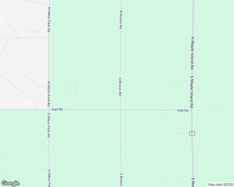 map of restaurants, bars, coffee shops, grocery stores, and more near 111 South Broton Road in Muskegon