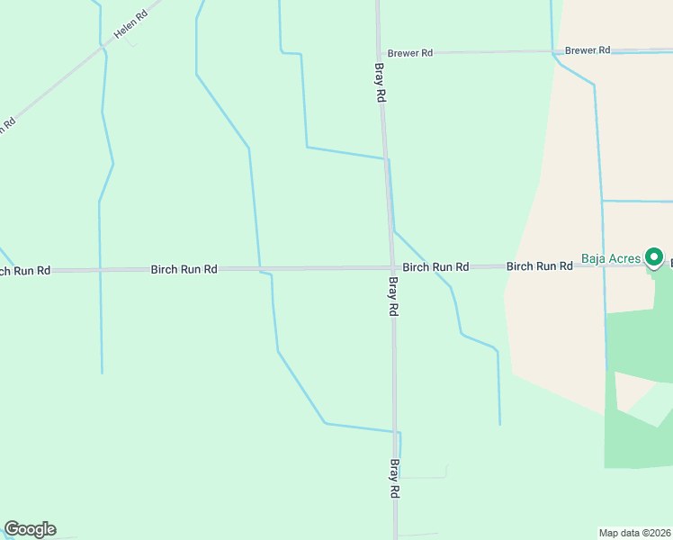 map of restaurants, bars, coffee shops, grocery stores, and more near 9035 Birch Run Road in Millington