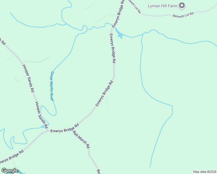 map of restaurants, bars, coffee shops, grocery stores, and more near 380 Emerys Bridge Road in South Berwick