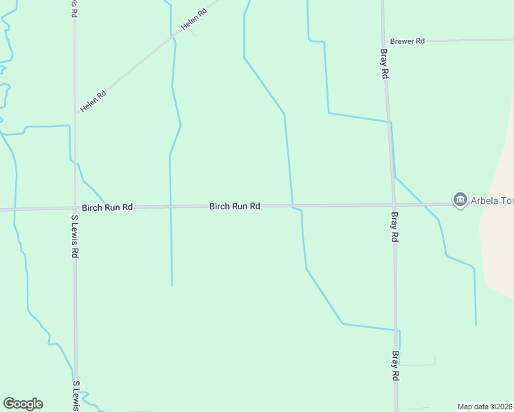 map of restaurants, bars, coffee shops, grocery stores, and more near 9229 Birch Run Road in Millington