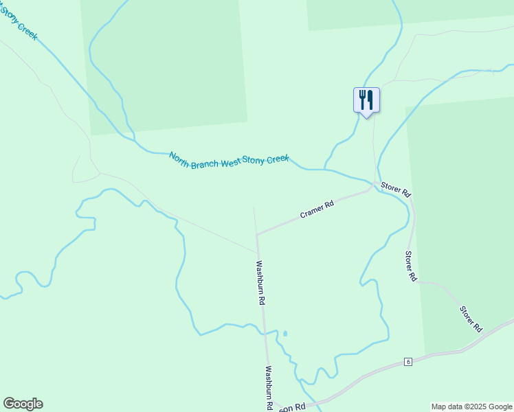 map of restaurants, bars, coffee shops, grocery stores, and more near 114 Murray Road in Northville