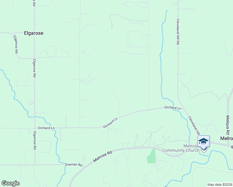 map of restaurants, bars, coffee shops, grocery stores, and more near 593 Orchard Lane in Roseburg