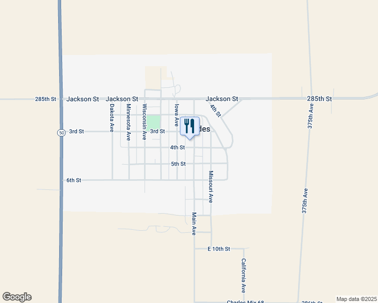 map of restaurants, bars, coffee shops, grocery stores, and more near 401 Main Avenue in Geddes
