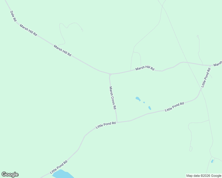 map of restaurants, bars, coffee shops, grocery stores, and more near 109 Marsh Cross Road in Andover