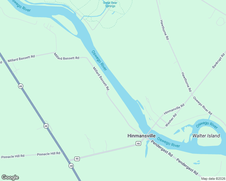 map of restaurants, bars, coffee shops, grocery stores, and more near 187 Millard Bassett Road in Fulton