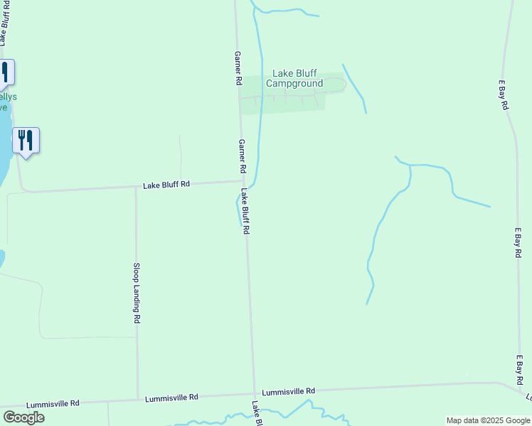 map of restaurants, bars, coffee shops, grocery stores, and more near 6958 Lake Bluff Road in Wolcott