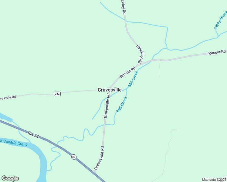map of restaurants, bars, coffee shops, grocery stores, and more near in Gravesville