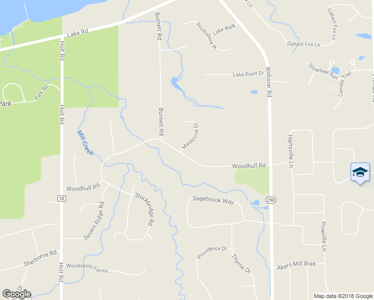 map of restaurants, bars, coffee shops, grocery stores, and more near 306 Maidstone Drive in Webster