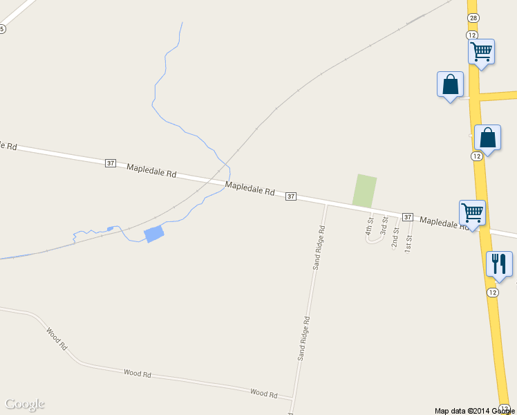 map of restaurants, bars, coffee shops, grocery stores, and more near 10434 Mapledale Road in Barneveld