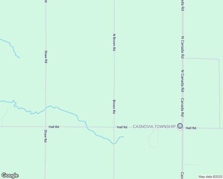 map of restaurants, bars, coffee shops, grocery stores, and more near 55 Brown Road in Bailey