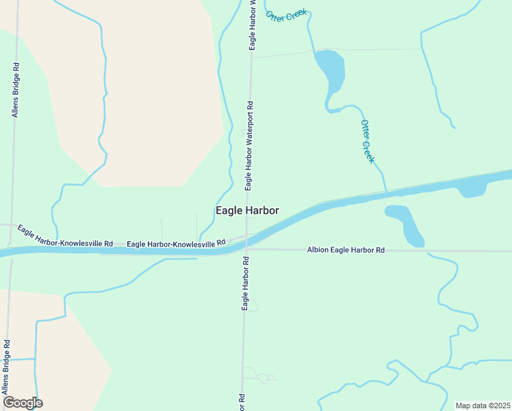 map of restaurants, bars, coffee shops, grocery stores, and more near 3331 Eagle Harbor Waterport Road in Albion