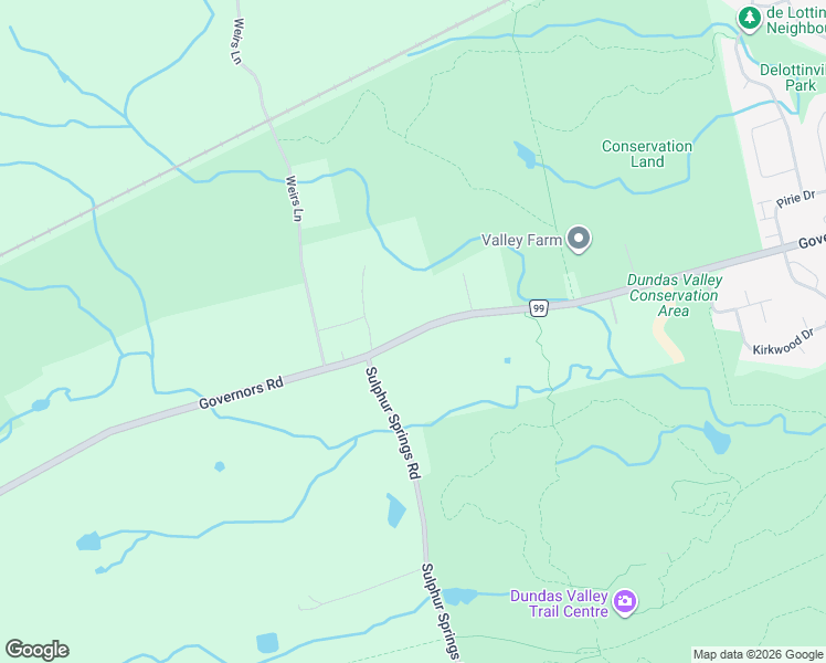 map of restaurants, bars, coffee shops, grocery stores, and more near 851 Hamilton 99 in Hamilton