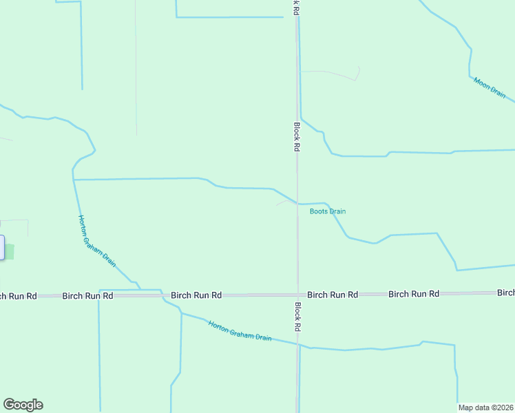 map of restaurants, bars, coffee shops, grocery stores, and more near 11740 Block Road in Birch Run