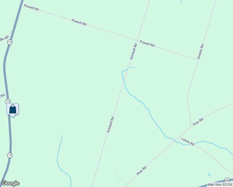 map of restaurants, bars, coffee shops, grocery stores, and more near 8099 Kimball Road in Blossvale