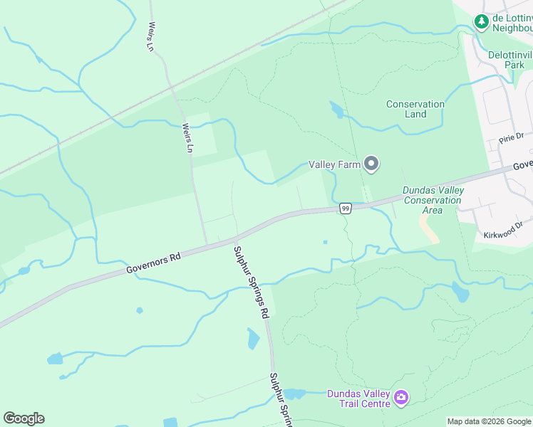 map of restaurants, bars, coffee shops, grocery stores, and more near 851 Hamilton 99 in Hamilton