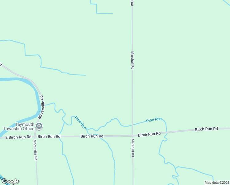 map of restaurants, bars, coffee shops, grocery stores, and more near 11680 Marshall Rd in Birch Run