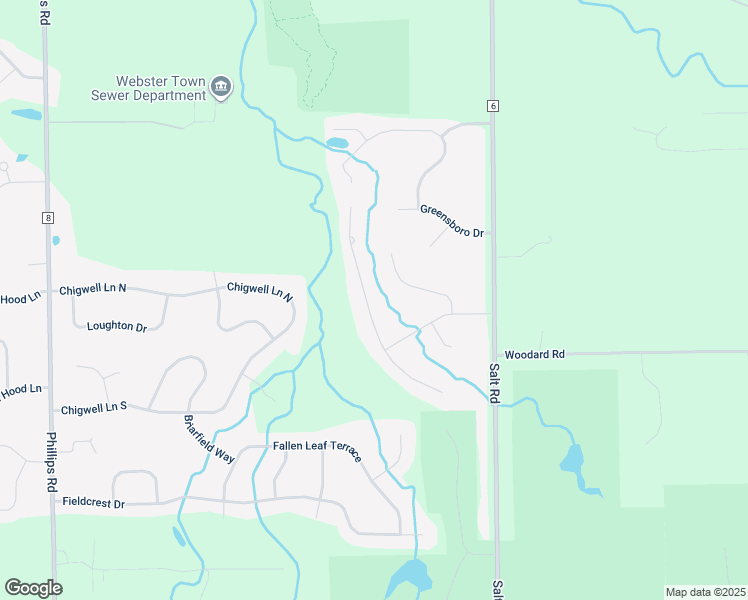 map of restaurants, bars, coffee shops, grocery stores, and more near 318 Brooksboro Drive in Webster