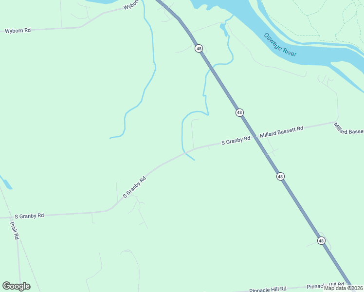 map of restaurants, bars, coffee shops, grocery stores, and more near 58 South Granby Road in Fulton