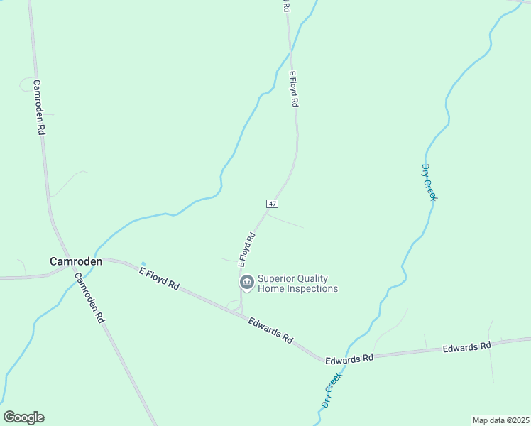 map of restaurants, bars, coffee shops, grocery stores, and more near 8049 East Floyd Road in Rome