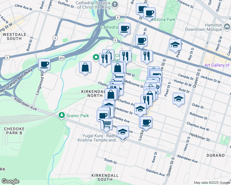 220 Dundurn Street South, Hamilton ON Walk Score