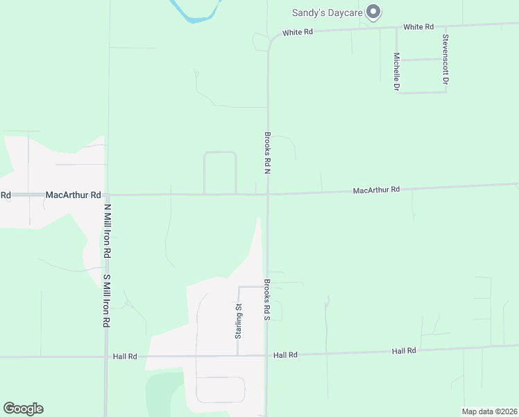 map of restaurants, bars, coffee shops, grocery stores, and more near 165 Brooks Road North in Muskegon