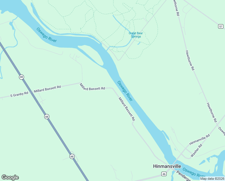 map of restaurants, bars, coffee shops, grocery stores, and more near 130 Millard Bassett Road in Fulton