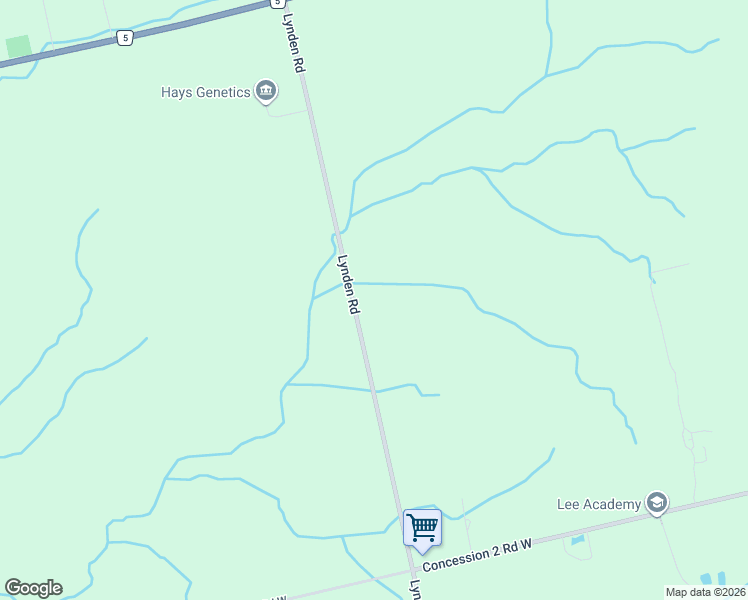 map of restaurants, bars, coffee shops, grocery stores, and more near 362 Lynden Road in Hamilton