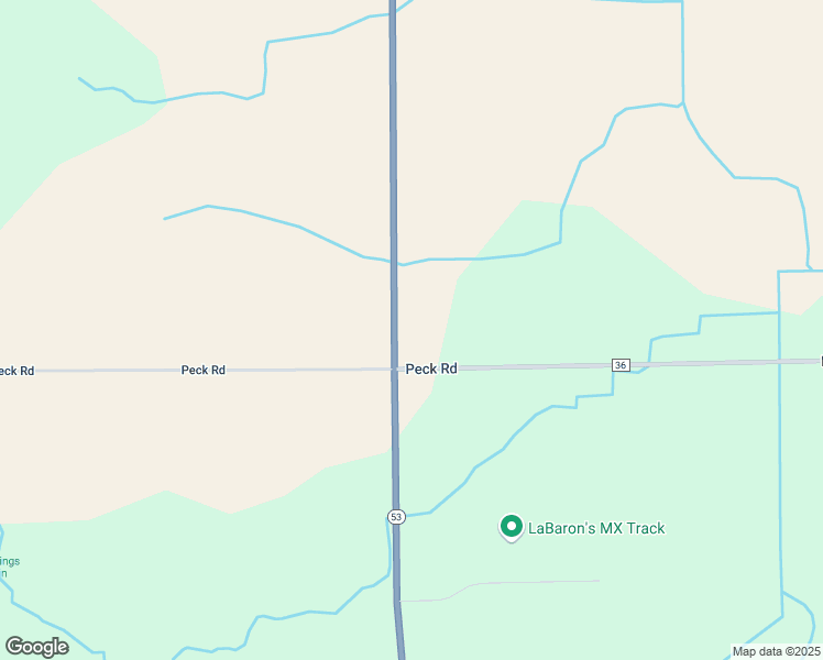 map of restaurants, bars, coffee shops, grocery stores, and more near 7520 South Van Dyke Road in Marlette