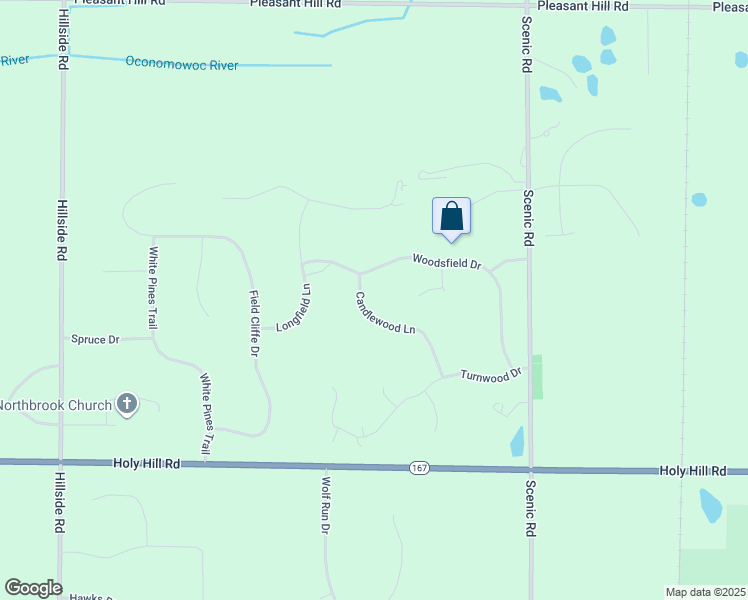 map of restaurants, bars, coffee shops, grocery stores, and more near 3809 Woodsfield Drive in Richfield