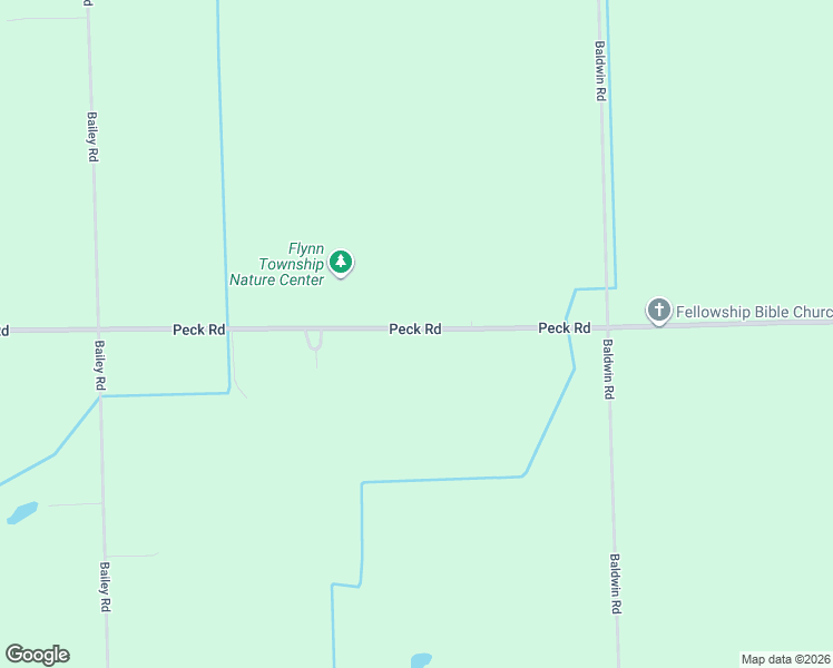 map of restaurants, bars, coffee shops, grocery stores, and more near 3195 Peck Road in Brown City