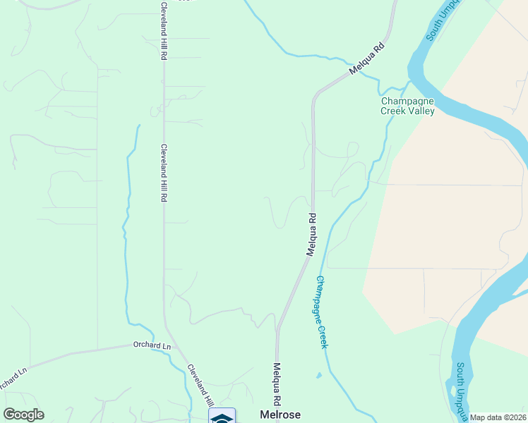 map of restaurants, bars, coffee shops, grocery stores, and more near 500 Westridge Lane in Roseburg