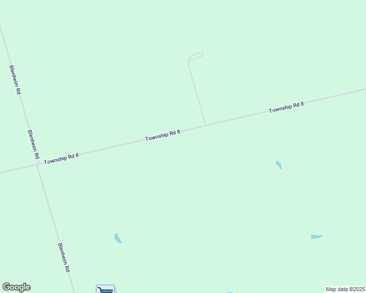 map of restaurants, bars, coffee shops, grocery stores, and more near 82754 Township Road 8 in Drumbo