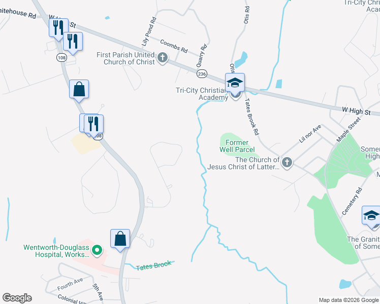 41 Pinewood Drive, Somersworth NH Walk Score