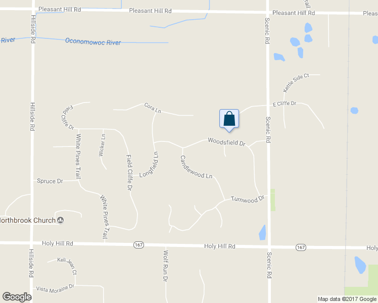 map of restaurants, bars, coffee shops, grocery stores, and more near 3809 Woodsfield Drive in Richfield