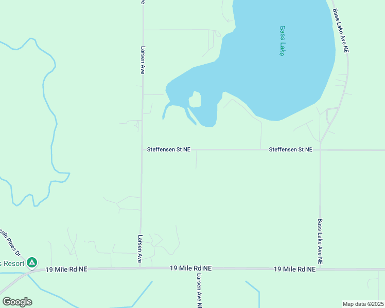 map of restaurants, bars, coffee shops, grocery stores, and more near 13330 Steffensen Street Northeast in Gowen