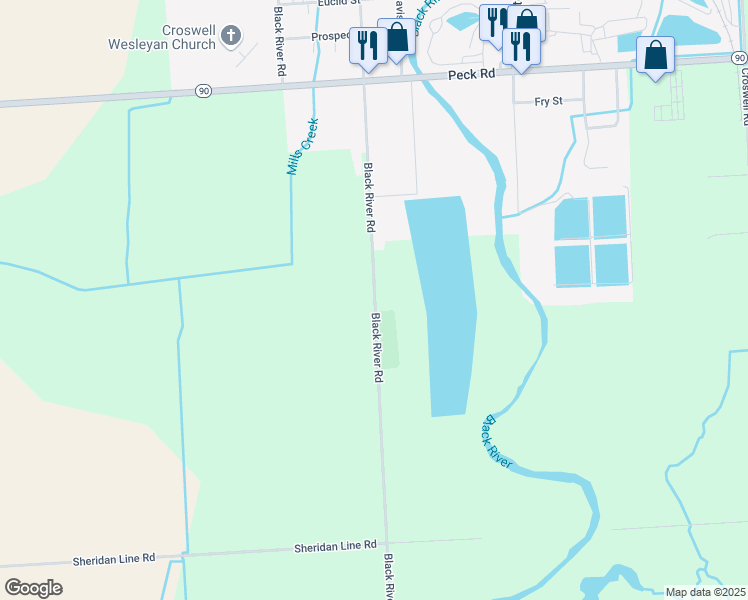 5700 Black River Road, Croswell MI Walk Score