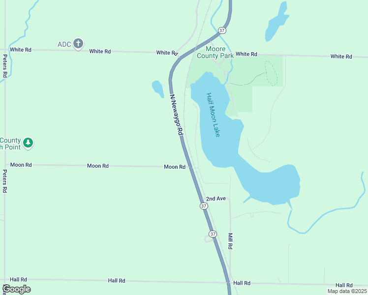 map of restaurants, bars, coffee shops, grocery stores, and more near 275 North Newaygo Road in Casnovia