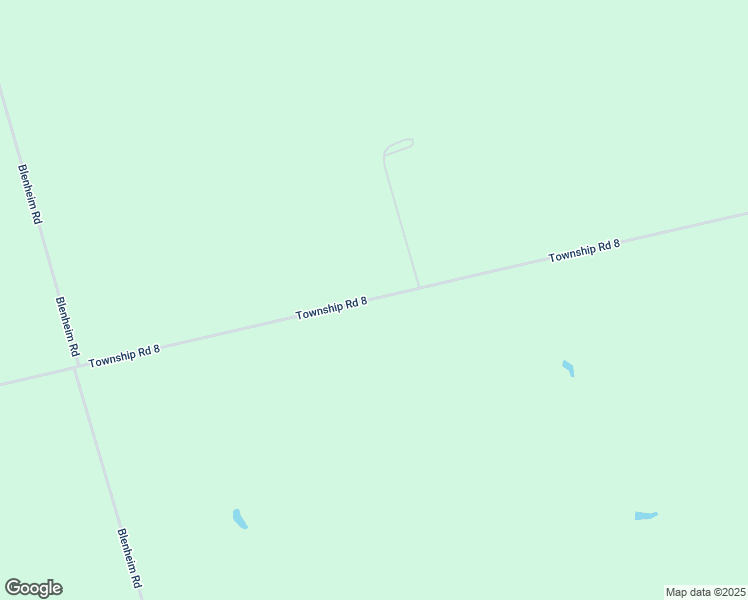 map of restaurants, bars, coffee shops, grocery stores, and more near 82754 Township Road 8 in Drumbo