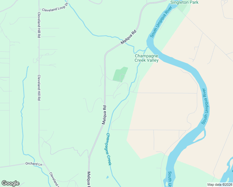 map of restaurants, bars, coffee shops, grocery stores, and more near 885 Melqua Road in Roseburg