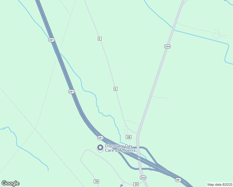 map of restaurants, bars, coffee shops, grocery stores, and more near 85 County Route 6 in Phoenix