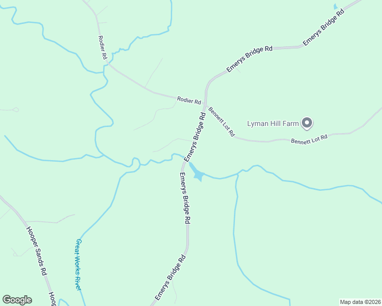 map of restaurants, bars, coffee shops, grocery stores, and more near 430 Emerys Bridge Road in South Berwick