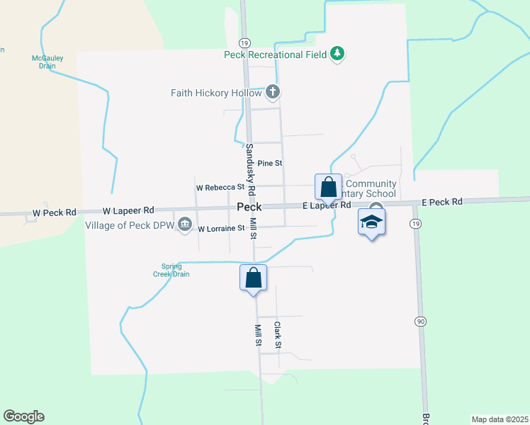 map of restaurants, bars, coffee shops, grocery stores, and more near in 
