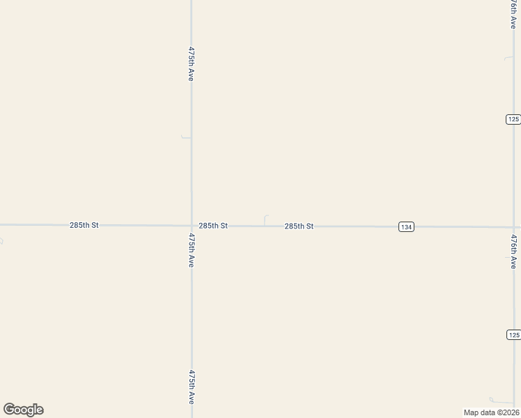 map of restaurants, bars, coffee shops, grocery stores, and more near 47522 285th Street in Canton