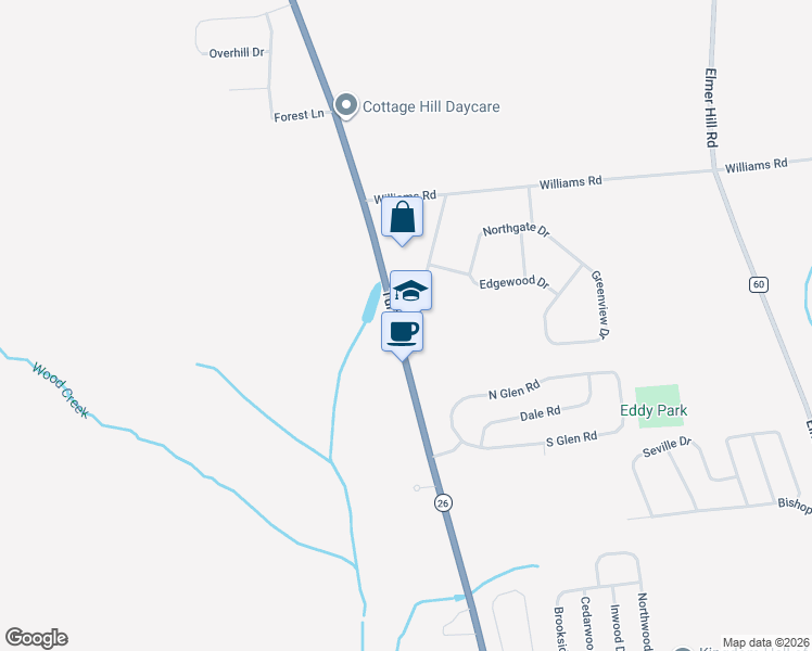 map of restaurants, bars, coffee shops, grocery stores, and more near 8199 Turin Road in Rome