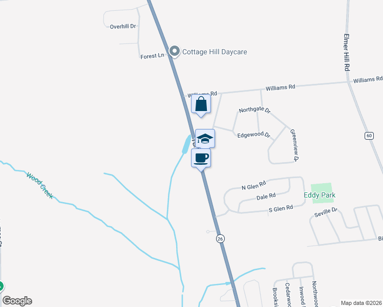 map of restaurants, bars, coffee shops, grocery stores, and more near 8199 Turin Road in Rome