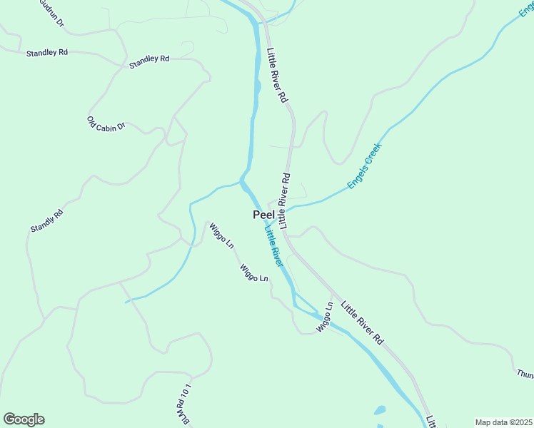 map of restaurants, bars, coffee shops, grocery stores, and more near 115 Peel Loop Lane in Glide