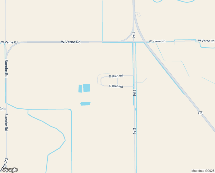 map of restaurants, bars, coffee shops, grocery stores, and more near 11324 East Road in Burt