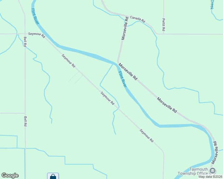 map of restaurants, bars, coffee shops, grocery stores, and more near 12298 Morseville Road in Birch Run